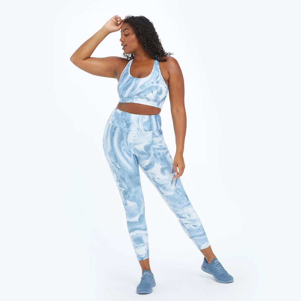 Summersalt Do-It-All High Rise 7/ 8 Leggings - Slate Marble (medium)